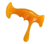 Manual Trigger Point Massager, Reflexology Tool Stress Relief 12.5cm, Smooth Texture Massage Equipment for Full Body, Portable and Easy to Use, Amber, Yellow, Gray, Coffee, Green