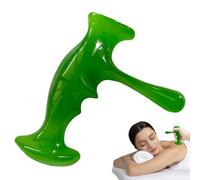 Manual Trigger Point Massager, Stress Relief Massage Tool, Resin Smooth Reflexology Equipment, Full Body Relief, Portable Self-Care Tool for Muscle Tension, (105g)