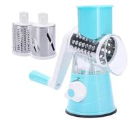 Manual Vegetable Cutter - 650g ABSKitchen Roller Gadgets Tool | stainless steel Nuts Grinder For Veggie, Potato, Cucumber, Carrot, Chocolate For Pizza, Hashbrowns, Salad