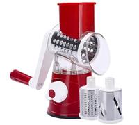 Manual Vegetable Cutter - 650g ABSKitchen Roller Gadgets Tool | stainless steel Nuts Grinder For Veggie, Potato, Cucumber, Carrot, Chocolate For Pizza, Hashbrowns, Salad