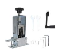 Manual Wire Stripping Machine 0.04-1 Inch | Drill Operated Hand Crank Stripper for Copper Wires/Electrical Projects | Portable Alloy Steel Tool with Adjustable Cutting