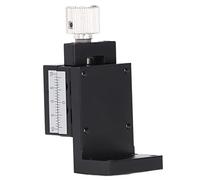 Manuale a tavolino lineare Z, tavola scorrevole con vite di alimentazione asse Z, piattaforma di spostamento traslazione accurata con scala, struttura in lega di alluminio per (25X25 mm)