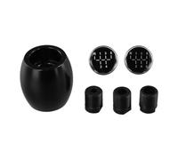 Manuale Auto Da Corsa Gear Stick Shifter Sollevare Pomello del cambio retromarcia 5/6 Velocità Pomello del cambio manuale in alluminio nero Accessori