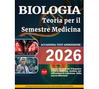 Manuale biologia semestre medicina