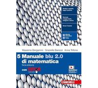 MANUALE BLU 2.0 DI MATEMATICA 3ED. - VOL. 5 CON TUTOR (LDM) - (9788808598301) + Materiali didattici - Rebillo