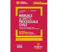 Manuale breve di diritto processuale civile 2026. Manuale per esame orale avvocato, concorsi pubblici e università. Nuova ediz.
