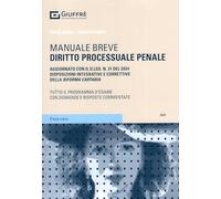 Manuale breve diritto processuale penale