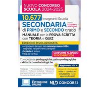 Manuale con teoria e test di verifica per il nuovo concorso docenti scuola...