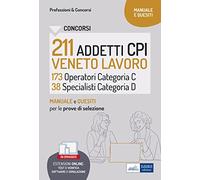 Concorso 211 Addetti ai Centri per l'impiego CPI Veneto Lavoro. 173 operatori cat. C, 38 Specialisti cat. D. Con software di simulazione