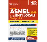 Manuale Concorso Asmel 2025. Teoria e quiz - 2025 - Nld Concorsi