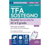 Manuale Concorso TFA Sostegno Didattico nella scuola secondaria di I e II grado 2026: Manuale di preparazione per l'ammissione al sostegno didattico nelle scuole secondarie di I e II grado
