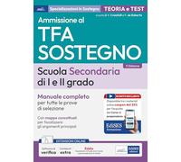 Manuale concorso TFA sostegno scuola secondaria I e II grado. Man
