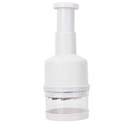 Manuale da Cucina Tritatutto per Aglio Pressa Manuale Tritatutto per Verdure Mini Cipolle Utensili per Pelare da Cucina per Cipolle Aglio Noci Insalate di Verdure(Bianco)