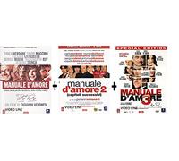 Manuale D'Amore La Trilogia 1-2-3 (3 Film Dvd) - Carlo Verdone ⚠️ VENDUTO DA VIDEO LINE ⚠️