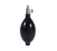 Manuale d'Aria della Pompa di Gonfiaggio Sfigmomanometro Sostituzione Pressione Sangue Nero Sfera Latex Lampadina Rilascio 'Aria