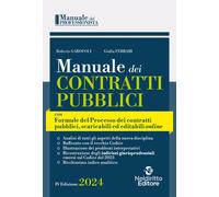 Manuale dei contratti pubblici con Formulario del Processo 2024 [Paperback Bunko