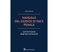 Manuale del giudice di pace penale