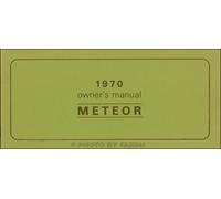 Manuale Del Proprietario 1970 Mercury Meteor Rideau Montcalm LeMoyn
