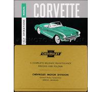 Manuale Del Proprietario Corvette 1957 Con Busta 57 Guida Del Proprietario