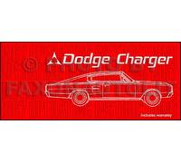 Manuale Del Proprietario Dodge Charger 1967 67 Istruzioni Operative