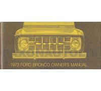 Manuale Del Proprietario Ford Bronco 1973 Guida Istruzioni Libro