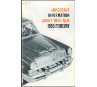 Manuale Del Proprietario Mercury 1953 53 Custom Monterey Guida Utente Libro
