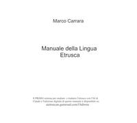 Manuale della lingua etrusca