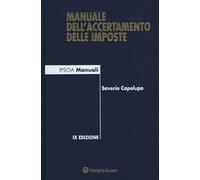 Manuale dell'accertamento delle imposte