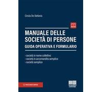 Manuale delle società di persone. Guida operativa e formulario. Con espansione online