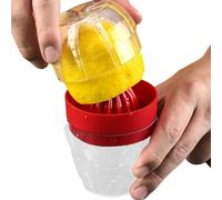 Manuale dello spremiagrumi, spremiagrumi | Piccolo spremiagrumi manuale con misurino e colino | Spremiagrumi portatile multifunzionale, gadget da cucina, spremiagrumi per limone, Lime,