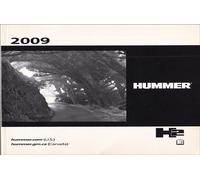 Manuale Dell'Utente Originale OEM Per Hummer H2 Del 2009