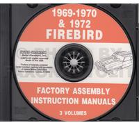 Manuale Di Assemblaggio CD Pontiac Firebird E Trans Am 1969 1970 1972