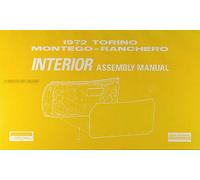 Manuale Di Assemblaggio Interno 1972 Ranchero Montego Torino Gran Ford Mercury
