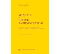 Manuale di diritto amministrativo