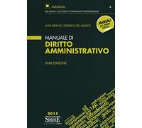 Manuale di diritto amministrativo