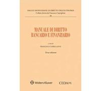 Manuale di diritto bancario e finanziario