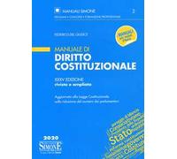 Manuale di diritto costituzionale