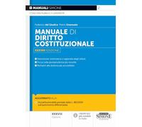 MANUALE DI DIRITTO COSTITUZIONALE - DEL GIUDICE FEDERICO, EMANUELE PIETRO -