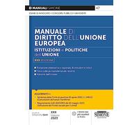 Manuale di Diritto dell'Unione europea. Istituzioni e politiche dell'Unione