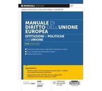 Manuale di Diritto dell'Unione europea. Istituzioni e politiche dell'Unione