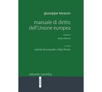 Manuale di diritto dell'unione europea vol I: Vol. 1 (terza edizione)