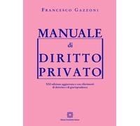 Manuale di diritto privato - 2024 - Edizioni Scientifiche Italian