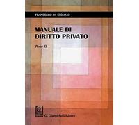 Manuale di diritto privato. Parte II