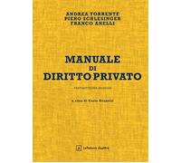 MANUALE DI DIRITTO PRIVATO - TORRENTE ANDREA, SCHLESINGER PIERO - Giuffrè