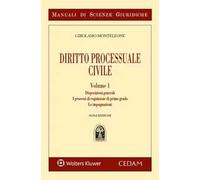 Manuale di diritto processuale civile. Vol. 1: Disposizioni generali. I processi di cognizione di primo grado. Le impugnazioni