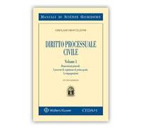 Manuale di diritto processuale civile. Vol. 1: Disposizioni generali. I processi di cognizione di primo grado. Le impugnazioni