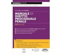 MANUALE DI DIRITTO PROCESSUALE PENALE - IZZO FAUSTO, PICCIOTTO GUIDO - Edizioni