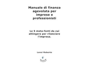 Manuale di finanza agevolata per imprese e professionisti: Le 5 meta-fonti da cui attingere per rilanciare l’impresa.