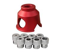 Manuale di foratura verticale Doweling Jigs Kit 3 - 10 Mm Posizionamento Alluminio Diritto Guida Angolo Foro Foro Puncher Strumento Portatile per il fai da te