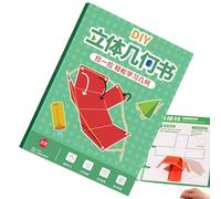 Manuale Di Geometria Per Bambini - Libro di Apprendimento per Modelli Geometrici Solidi,Supporto Didattico Interattivo per Uso in Scuola Casa Asilo durante Viaggi e Ambienti Interni